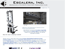 Tablet Screenshot of escalera.com